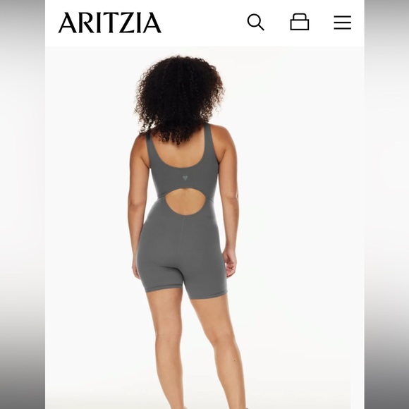 Aritzia TnAction TNABUTTER Sway Romper - Picture 3 of 4